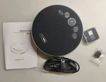 Tongveo Bluetooth Speakerphone Conference Microphones W/ Usb Dongle, Black. Fixed Price $52.00.
