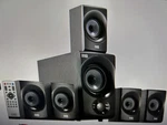 Acoustic Audio AA5172 700 W Bluetooth Home Theater, Usb, Sd Card 6 Speakers. Fixed Price $55.00.