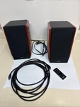 Edifier R1700BT Bluetooth Bookshelf Speakers W/ Remote Tested Working. Fixed Price $109.00.