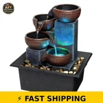 Surprizon Mini Tabletop Water Fountain With Led Light. Fixed Price $51.99.