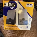 Creative Sbs 260 Computer Speakers. Fixed Price $15.98.
