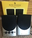 Altec Speakers Lansing Powered Audio Stereo BX1020 Plug & Play Computer Gaming. Fixed Price $6.00.