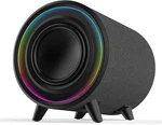 Littoak Powered Subwoofer, 100W Peak 3D Tunnel Light 6 Led Color 40HZ-250HZ. Fixed Price $62.99.