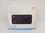 Epos Sennheiser Gsx 300 Gaming Series - External Sound Card Black. Fixed Price $24.95.