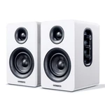 Sanyun SW208 Active Bluetooth 5.0 Bookshelf Speakers 60W 3", White. Fixed Price $99.73.