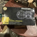 Kicker DS60 6" Coaxial Car Speakers. Fixed Price $69.99.