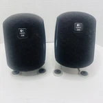 Logitech Thx Pair Certified Speakers Pc Home Theater 900201-0151A Vtg. Fixed Price $39.95.