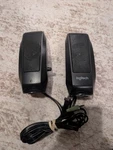 Logitech S120 Stereo Speakers 980-000012 Black Pc Computer Laptop Mac Tested. Fixed Price $24.95.