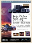 Creative Fourpointsurround FPS2000 Digital Original Advertisement V4. Fixed Price $17.49.