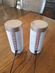 Two Ilive Platinum - Dpi ISWFV387RG Bluetooth Wireless Speaker, Rose Gold. Fixed Price $39.99.