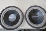 Acoustic Audio High Performance Subwoofer Pair AA8A 600W New Old Stock. Fixed Price $69.85.