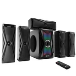 Frisby 125 Watt Home Theater 5.1 Surround Sound Speaker System With Subwoofer. Fixed Price $274.95.