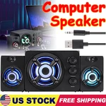 Wired Pc Speaker Surround Sound System Gaming Bass 3.5MM Jack For Desktop Laptop. Fixed Price $25.99.