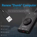 Black Usb External Sound Card Virtual 7.1 Channel Adapter Plug For Pc Laptop PS5. Fixed Price $14.28.