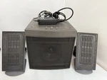 Monsoon MM-1000 Computer Planar Flat Speaker Pair W/ Subwoofer Tested. Fixed Price $125.00.