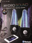 Hype Hydro Sound Bluetooth Water Dancing Portable Speaker System. Fixed Price $24.99.