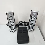 Philips Desktop/sound System Speakers Bass Tested Working MMS321/17. Fixed Price $31.99.
