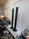 Sony Speaker Set Tall SS-TSB126 Black- Very Good!. Fixed Price $69.90.