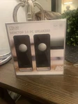 Qub Works- Desktop 2.0 Pc Computer Speakers. Fixed Price $28.50.
