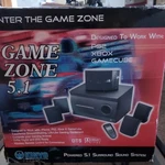 Kinyo-game Zone Powered 5.1 Surround Sound System. Fixed Price $80.00.