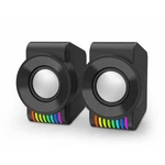 Redragon GS514 Gaming Speaker, 2.0 Channel Stereo Desktop Computer Wi. Fixed Price $32.31.