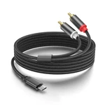 Type-c To 2 Rca Male Stereo Audio Cable Usb-c Jack Converter Adapter Android. Fixed Price $14.99.
