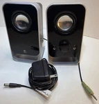 Logitech LS11 Desktop Pc Computer Stereo Speakers, Used, Works. Fixed Price $10.95.