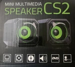 Wesdar Multimedia Desktop Speakers CS2 Green Dual Usb. Fixed Price $29.99.