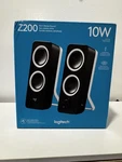 Logitech Z200 2.0 Channel Computer Speakers Black Adjustable Bass Headphone Jack. Fixed Price $28.99.