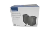 Insignia Powered Bluetooth, Rca, Aux, Bookshelf Speakers ( NS-HBTSS116 ) Black. Fixed Price $64.99.