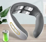 Electric Cervical Neck Massager 6 Mode Pulse - Rechargeable Usb Color White. Fixed Price $28.93.