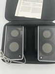 Logitech Computer Speakers Portable Slim Usb 6 X 3" Gray Case Preowned. Fixed Price $19.95.