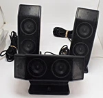 Three 3 Logitech X-540 / R646 5.1 Surround Sound Speaker- Tested. Fixed Price $19.95.