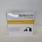 Startech To Hdmi Adapter With Usb Audio & Power Part #VGA2HDU. Fixed Price $33.97.