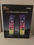 Brand New Njsj Computer Speakers 20W Hi-fi Stereo With Bluetooth. Fixed Price $10.00.
