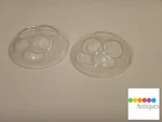 Two (2) Clear Cover Discs For Apple Pro Speakers Harmon Kardon M8756G/A M6531. Fixed Price $49.99.