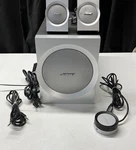 Bose Companion 3 Multimedia Speaker System Tested And Working!. Fixed Price $49.95.