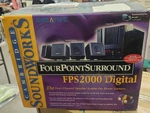 Nos Cambridge Soundworks FPS2000 Digital Four Points Surround Creative Labs Nib. Fixed Price $276.94.