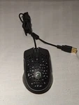 Geeknet GSME01 Wired Usb Optical Gaming Mouse Led Lighting Black, Tested. Fixed Price $9.99.