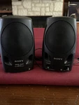 Sony SRS-A21 Active Speaker System Built In Amplifier 2W (black). Fixed Price $5.00.
