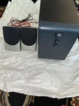 Altec Lansing BX1021 Powered Audio System Sub Woofer With Speakers. Fixed Price $21.43.