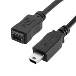 0.5M Mini Usb 5PIN To Female Extension Cable For Gps MP3 MP4 Mobile Devices. Fixed Price $13.09.