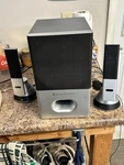 Altec Lansing VS4221 Powered Audio System Computer 2.1 Stereo No Remote. Fixed Price $40.00.