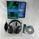 Logitech G930 Gaming Headset Black 7.1 Surround Sound 2.4GHZ 981-000257. Fixed Price $71.16.