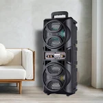 Loud Bluetooth Speaker Bt Karaoke Portable 3000W Heavy Bass Stereo Sound & Mic. Fixed Price $39.99.