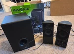 Insignia 2.1 Computer Speakers & Subwoofer NS-PCS41 W/ Start Guide Original Box. Fixed Price $35.00.