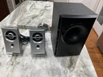 Sony SRS-D21 Speakers W/subwoofer. Fixed Price $7.50.