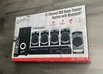 Supersonic SC-37HT 5.1 Channel Home Theater System Bluetooth Dvd Fm Karaoke Led. Fixed Price $89.99.