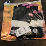 Inc International Concepts-pair +1-KNIT Gloves Set-black/pink-phone Friendly-nwt. Fixed Price $10.95.