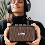 Lekato Portable Mini Electric Guitar Bass Amplifier Practice Speaker 2 Effects. Fixed Price $32.99.